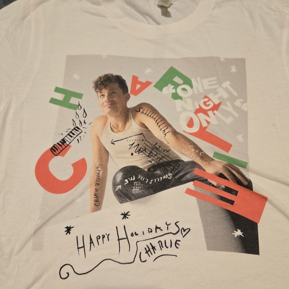 Charlie Puth Christmas edition t-shirt!